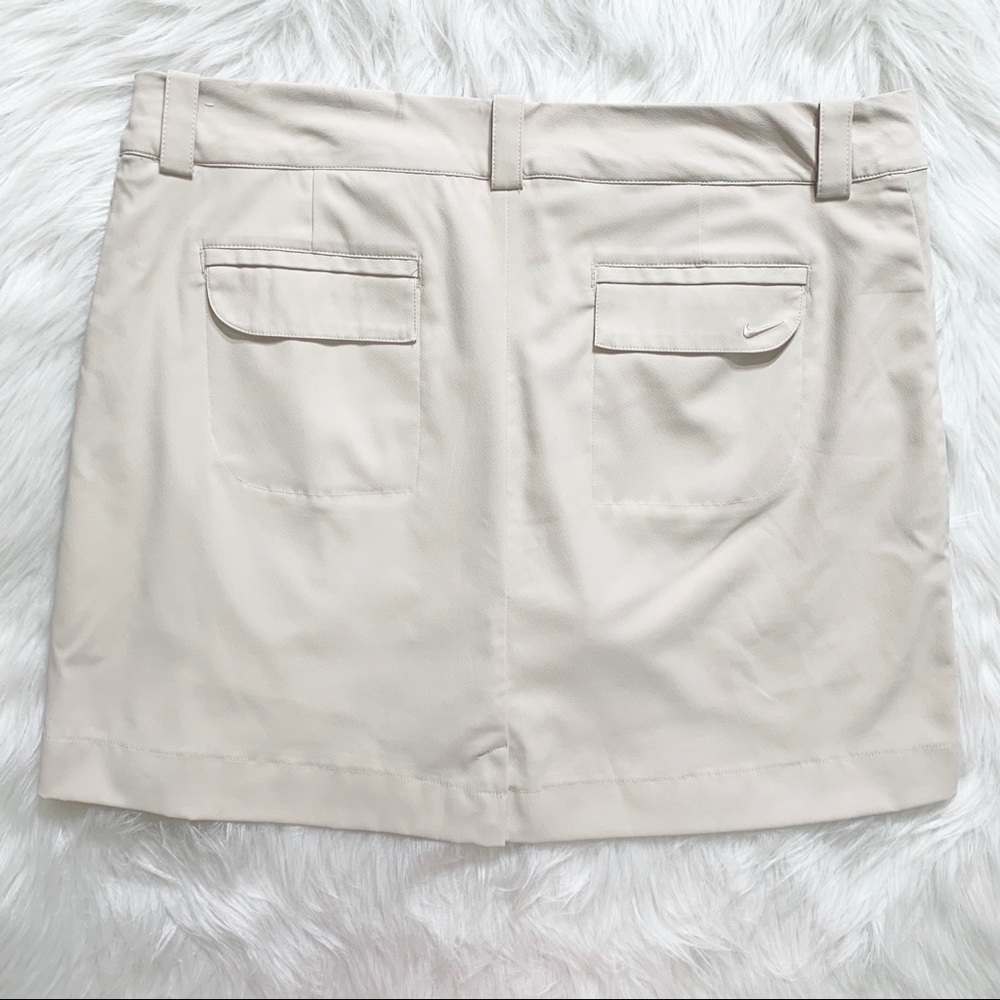 SOLD-Nike Golf Khaki Dri Fit Skort - Picture 4 of 7